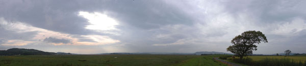 The Kent Estuary near Milnthorpe. Photo: David Hill, September 2013