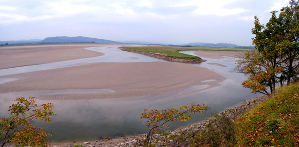 Kent Sands from near Arnside. Photo: David Hill, September 2013