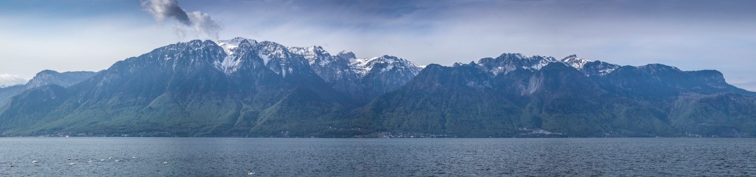 The Dent d’Oche Range from Vevey, Switzerland Photograph: David Hill, April 2011 (Double-click to enlarge; use back button to return to this page)