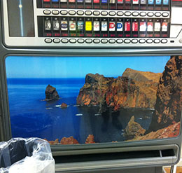 In the supermarket at Machico, Madeira. Photograph by David Hill, 14 February 2015, 21.01