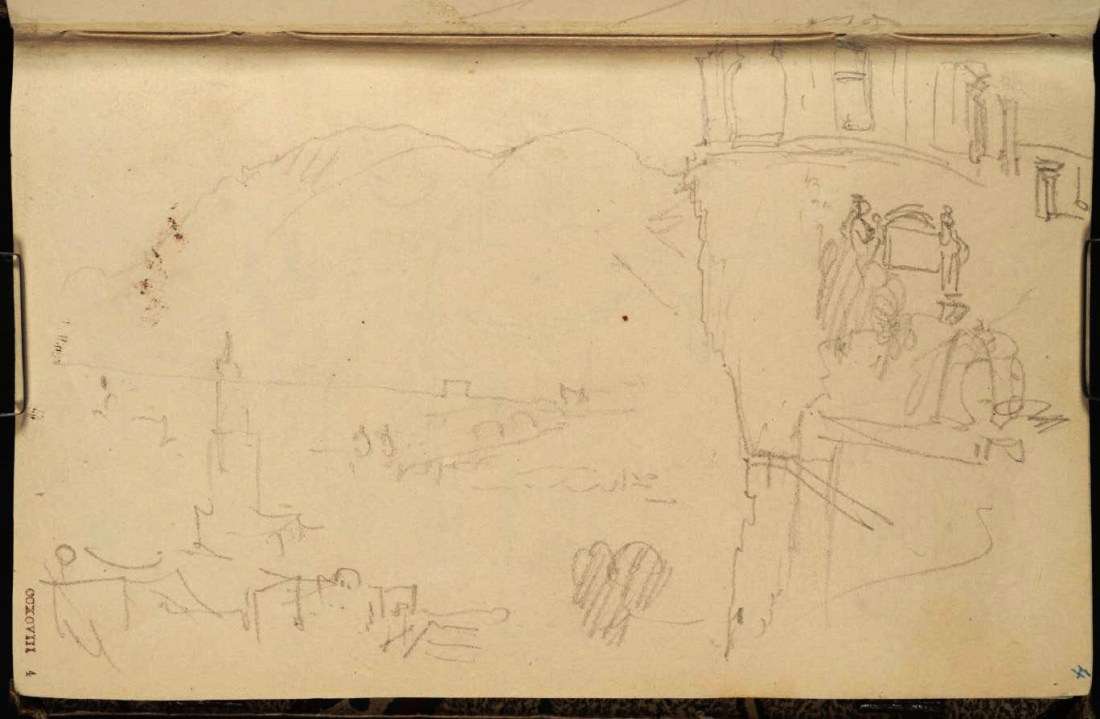 J M W Turner Heidelberg: Town, Heileggeistkirche and Old Bridge from the West Terrace of the Castle, 1833 From the Heidelberg up to Salzburg sketchbook, Tate, London, D29820; Turner Bequest CCXCVIII 4 as ‘Heidelberg: View from the Stückgarten of the Castle, with the Great Tower’ Photo courtesy of Tate To view this image in Tate’s own catalogue of the Turner bequest, click on the following link, and use your browser’s ‘back’ button to return to this page. http://www.tate.org.uk/art/artworks/turner-heidelberg-view-from-the-stuckgarten-of-the-castle-with-the-great-tower-d29820 