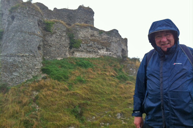 At the Castle of Arques la Bataille, near Dieppe Photograph by Olivia Hill, 5 September 2016, 12.48 GMT (Rain)