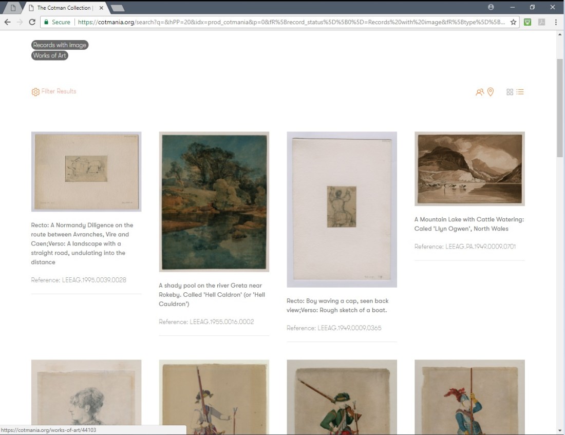 Cotmania filter images