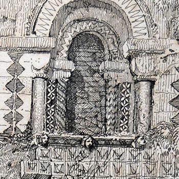 Title page detail window tailpiece