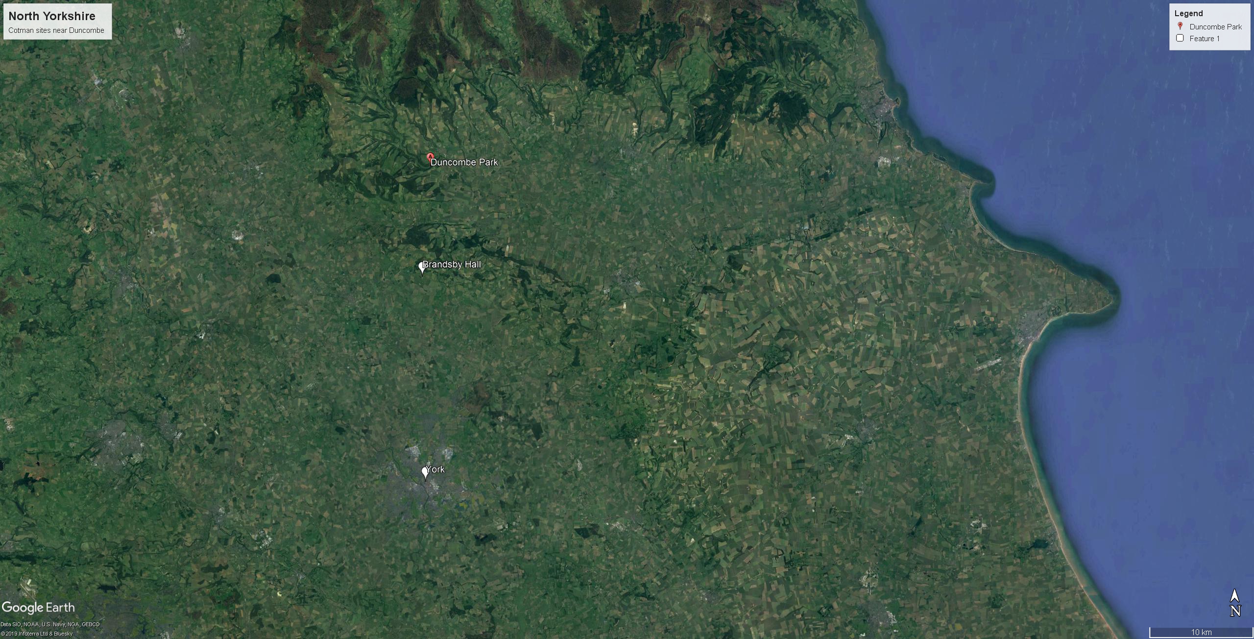 GE Cotman sites near Duncombe